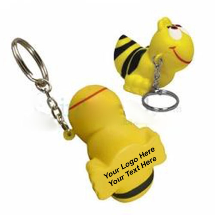 Promotional Logo Bee Key Chains