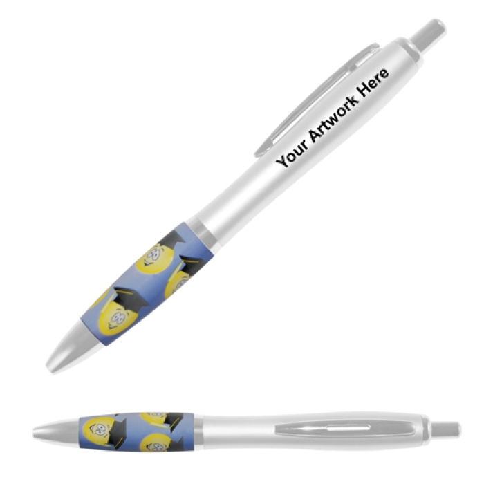 Customized EmotiPen Retractable Curvy Ballpoint Pens