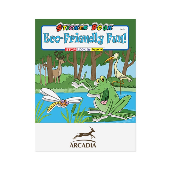 Personalized Eco Friendly Fun Stickers Books