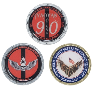 Custom 1-3/4 Inch Digistock Coins