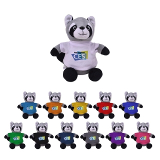 Personalized 6 Inch Rascal Raccoons