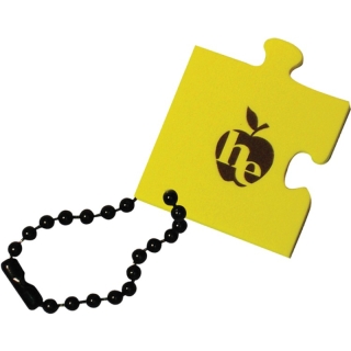 Imprinted Puzzle Piece Key Tags