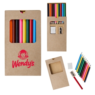 Personalized 12 Piece Drawing Sets