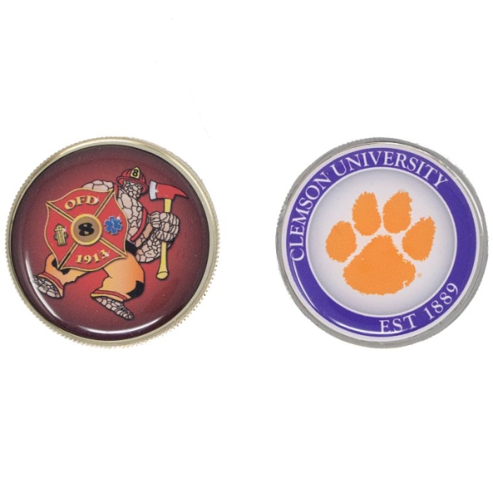 Imprinted 1-9/16 Inch Digistock Coins