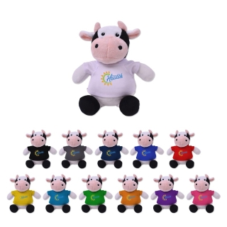 Promotional 6 Inch Polyester Casey Cows