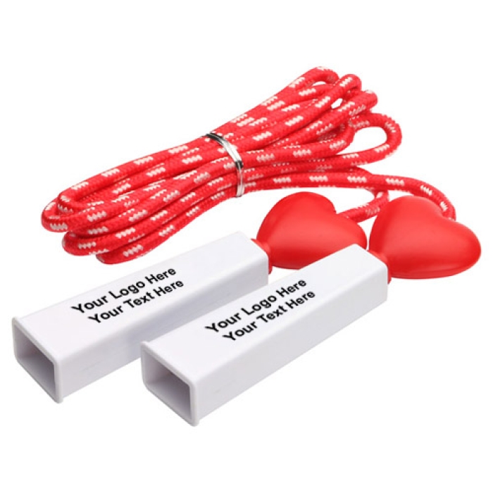 Custom Heart Fitness Jump Rope