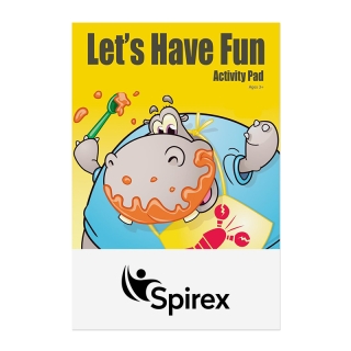 Imprinted Let’s Have Fun Activity Pads