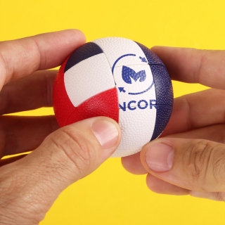Custom Imprinted Puzzle Play Cube Balls