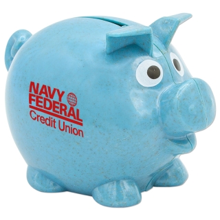 Promotional Wheat Piggy Banks