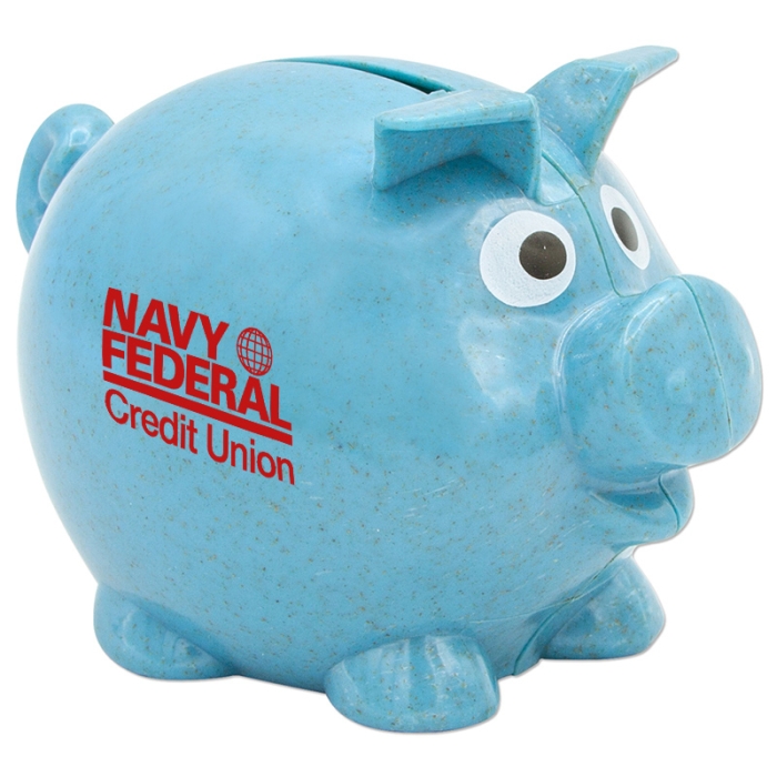 Promotional Wheat Piggy Banks