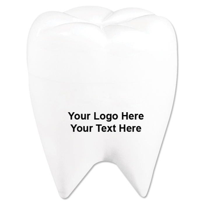 Promotional White Tooth Banks