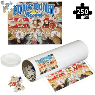 Custom Abilene 250 Piece Jigsaw Puzzles