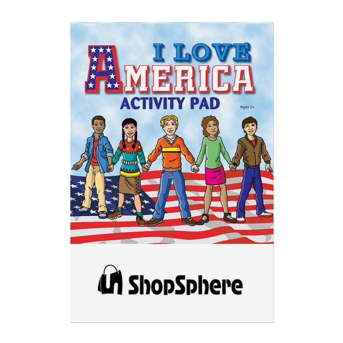 Promotional I Love America Activity Pads