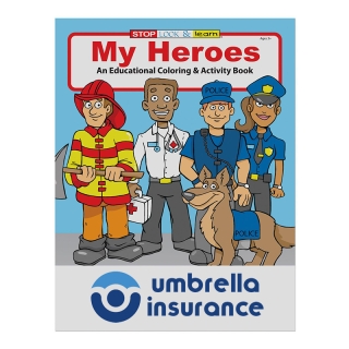 Imprinted My Heroes Coloring Books