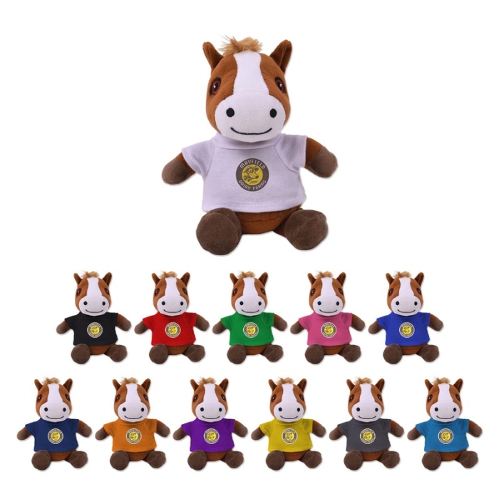 Custom Printed 6 Inch Polyester Henry Horses