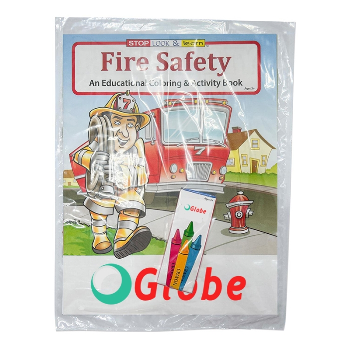 Custom Printed Fire Safety Fun Packs