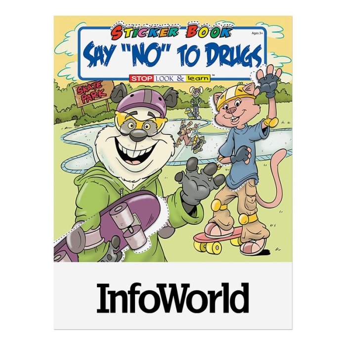 Customized Say No to Drugs Stickers Books