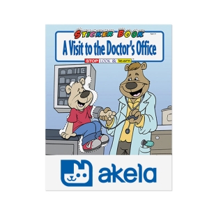 Custom Printed Visit to Doctors Office Stickers Books