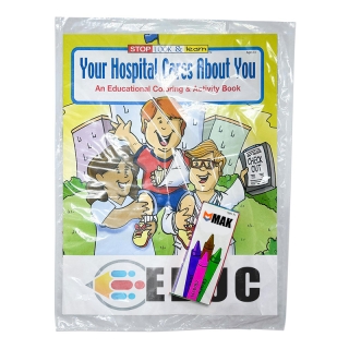 Custom Printed Your Hospital Cares Fun Packs
