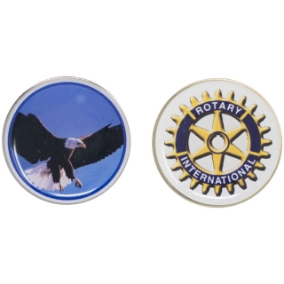 Custom Printed 1-13/16 Inch Digistock Coins