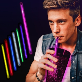 Personalized Logo 9 Inch Supreme Glow Straws