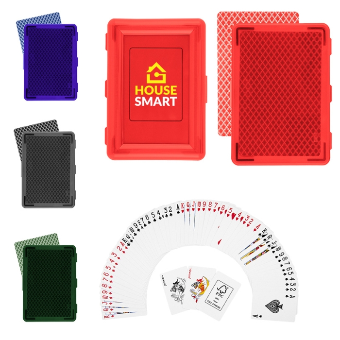 Custom Printed Playing Cards in Recycled Case