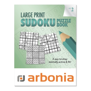 Custom Imprinted Sudoku Volume 2 Books